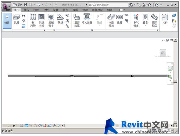 Revit如何利用对正工具快速修改风管对齐方式？插图3