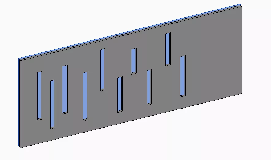 Revit分割零件分割楼板的步骤教程：如何利用分割零件Revit创建凹凸造型墙体插图7