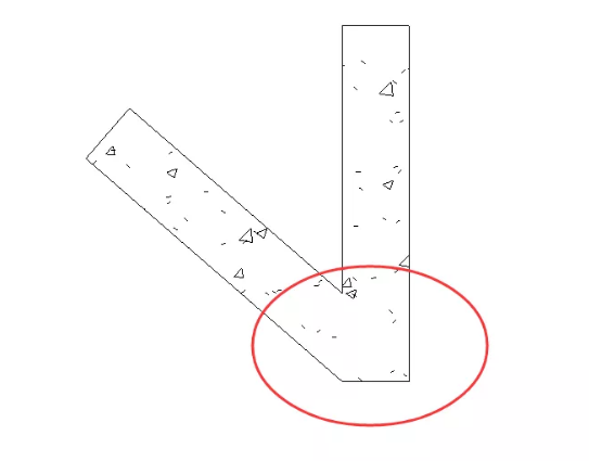 Revit斜梁与柱子连接方法：Revit中斜梁搭接问题插图