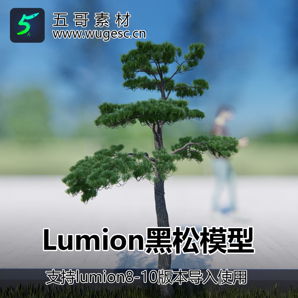 lumion8-10.3黑松内置模型